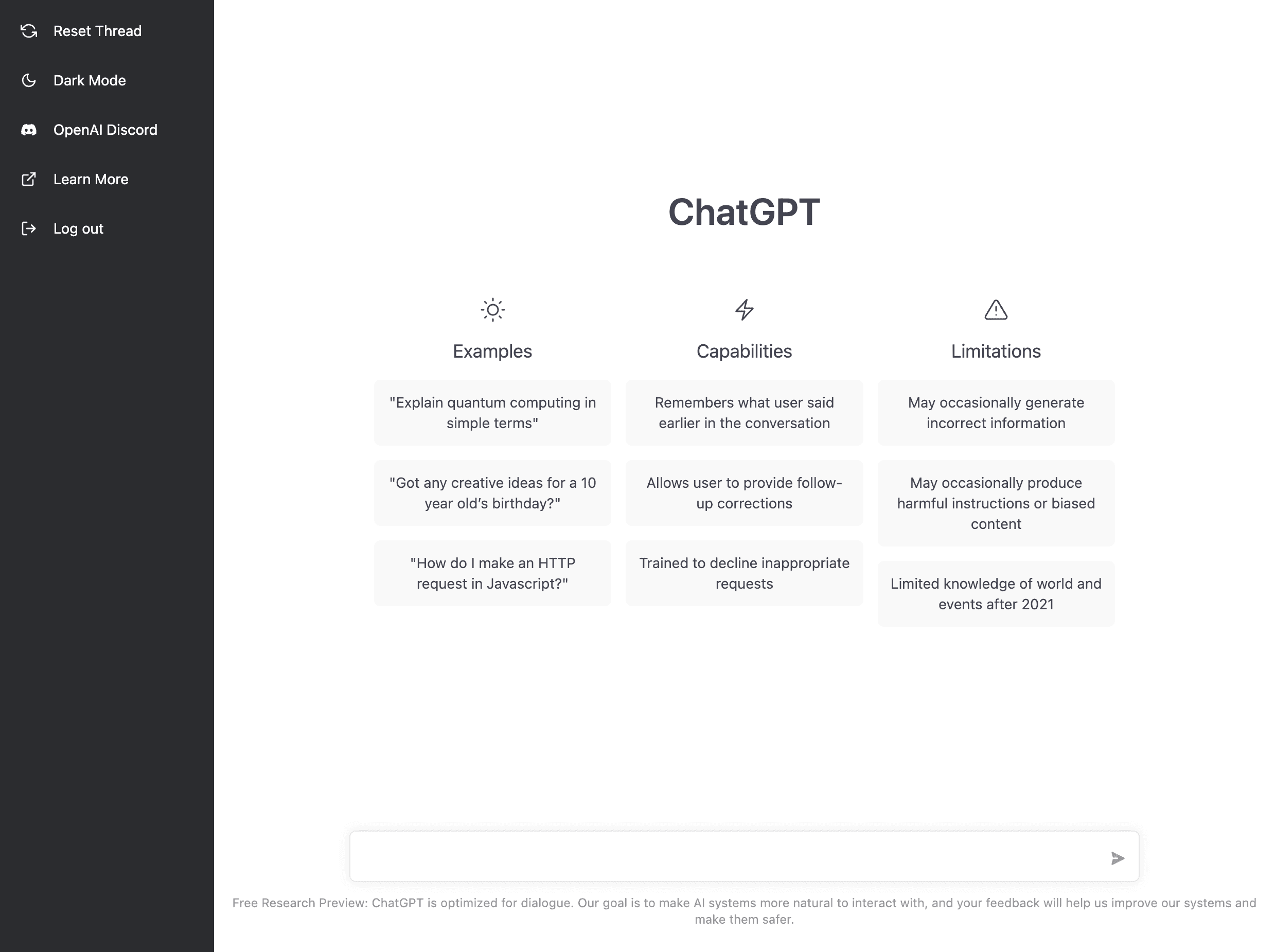 ChatGPT-grensesnitt med arbeid på tekst og iterasjoner