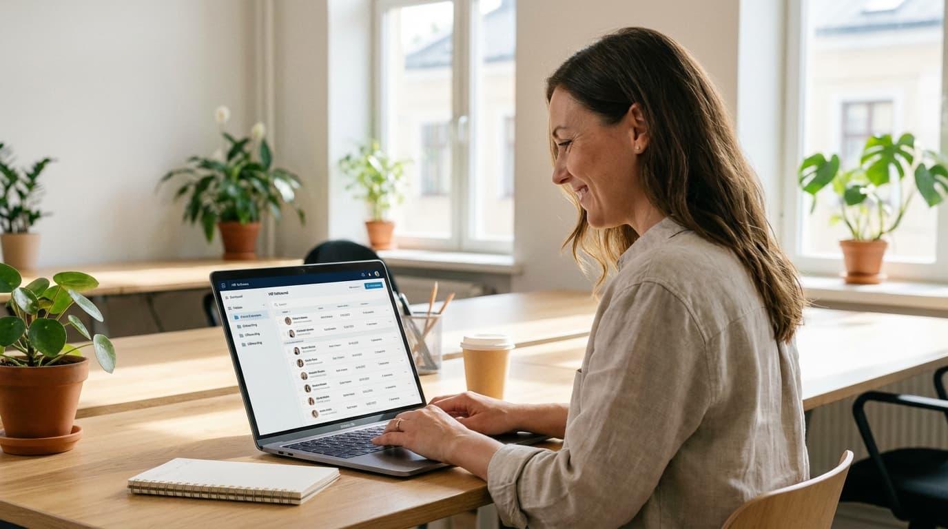 Digital personalmappe på nettbrett