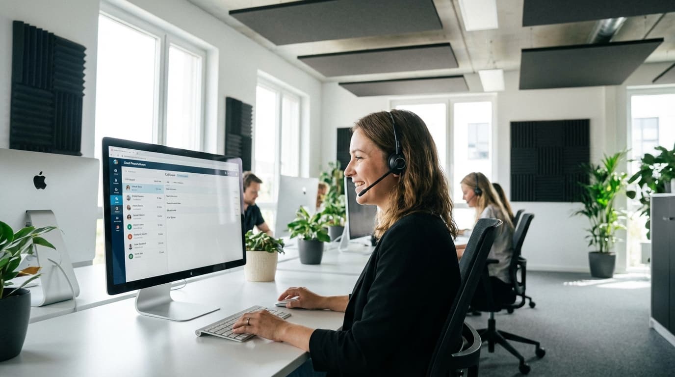 Salgsteam som bruker Aircall