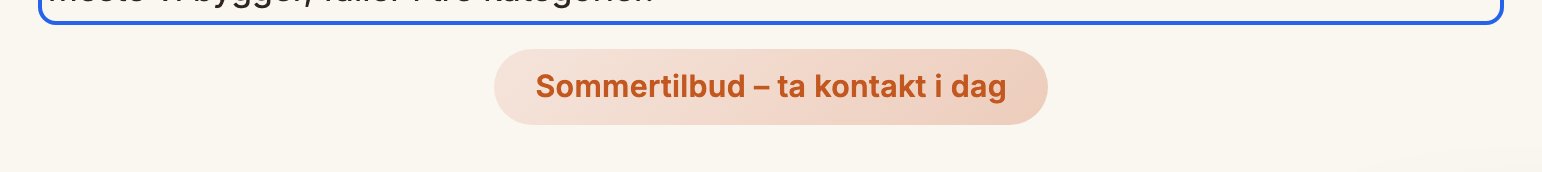 Sesongbeskjeden slik den vises på siden som et lite banner